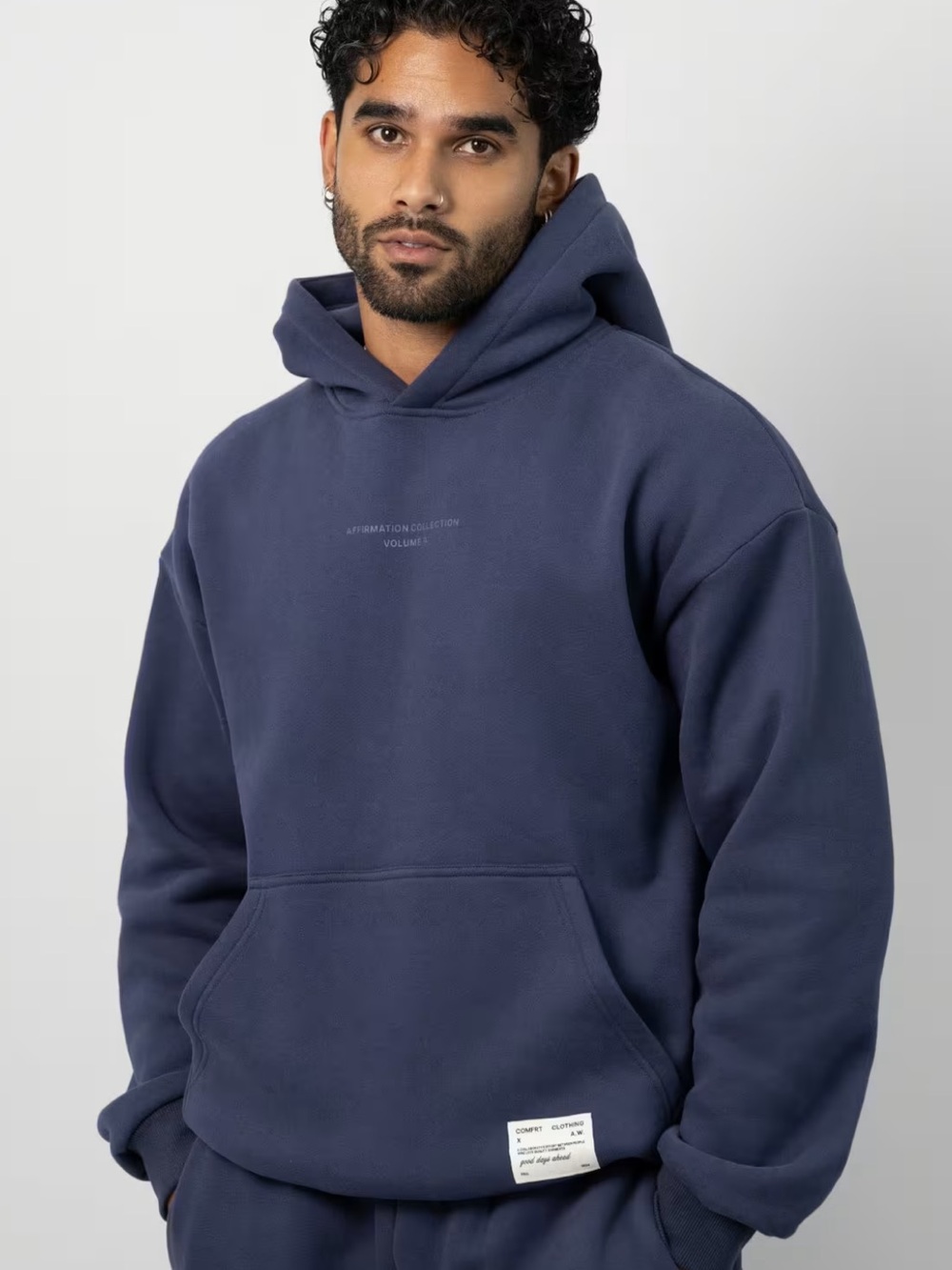 Comfrt Affirmations Oversized Hooded Sweatshirt 3X